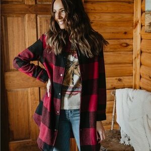BB Dakota Eldridge Plaid Jacket